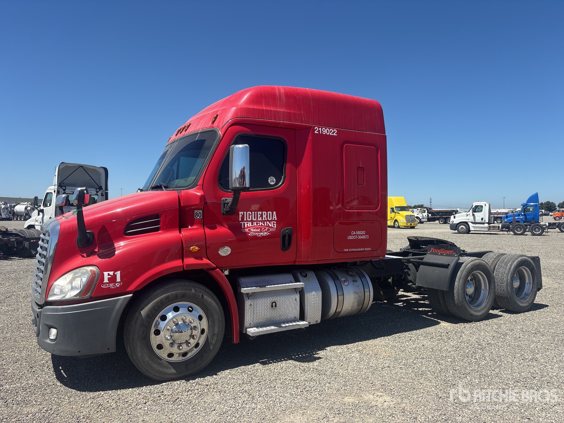 2019 Freightliner Cascadia 113 6x4 T/A Sleeper Truck Tractor