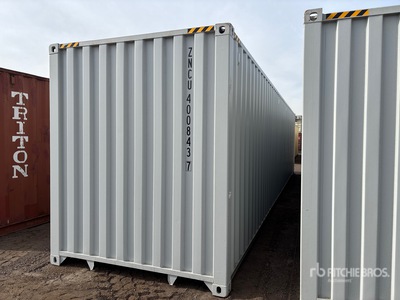 2025 40 ft High Cube Multi-Door Storage Container