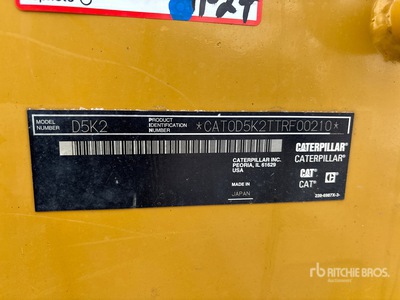 2014 Cat D5K2 LGP Spycharka gąsienicowa