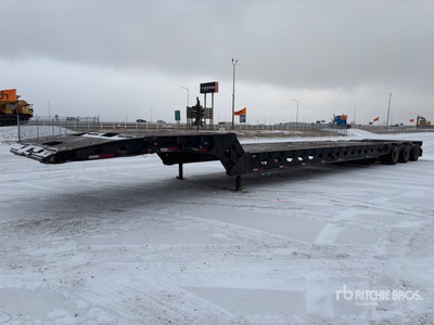 2004 Peerless 58 ft 24-Wheel Remolque de Cuello Abatible