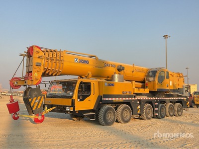 2018 XCMG QAY130 130 ton 12x6x8 Hydraulic Truck Crane
