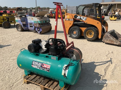 2024 Schmeltzer W-0.36/8 10 Bar Electric Air Compressor w/ Quantity of (2) Hand Walk Behind Roller