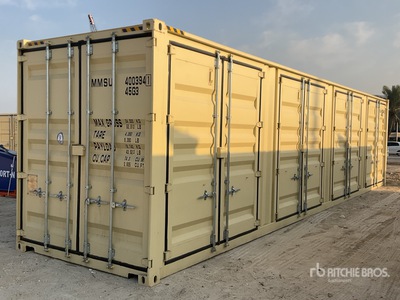 2025 40 ft High Cube Multi-Door Storage Container (Unused)