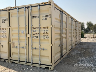 2025 40 ft High Cube Multi-Door Lagercontainer (Unused)