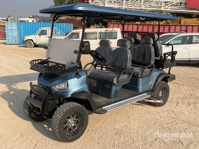 2025 EGC GFB-6.0 Electric Golf Cart (Unused)