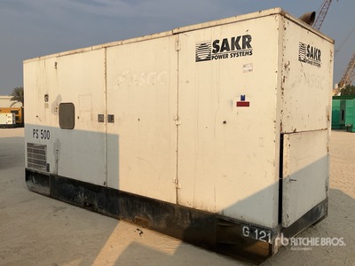 2007 Sakr DGS0500CUM 500 kVA Skid-Mounted Zestaw prądotwórczy