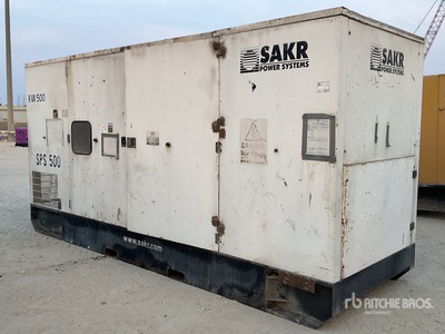 2007 Sakr DGS0500CUM 500 kVA Skid-Mounted Zestaw prądotwórczy