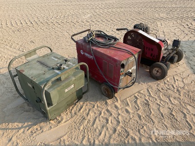 Quantity of (3) Air Compressor, Water Pump & Soldadora