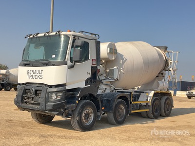 2019 Renault Kerax 440 8x4 Twin-Steer Camion hormigonera