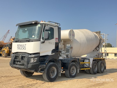 2019 Renault Kerax 440 8x4 Twin-Steer Camion hormigonera