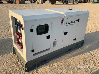 2025 Unikai UK90E 90 kVA Skid-Mounted Generator Set (Unused)