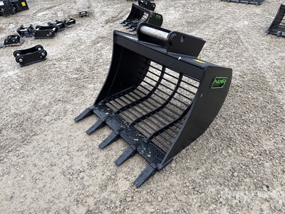 2026 Haener HSL1000 7.10 MS08A Sorting Excavator Bucket (Unused)