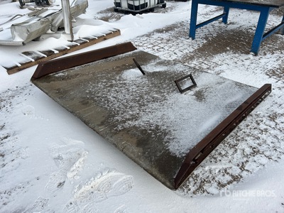 7 ft x 6 ft Docking board Déchets métalliques divers