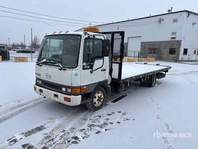 2003 Hino HFB 4x2 COE Flatbed Truck