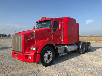 2011 Kenworth T800B 6x4 Tractocamion con Dormitorio / T/A Sleeper Truck Tractor