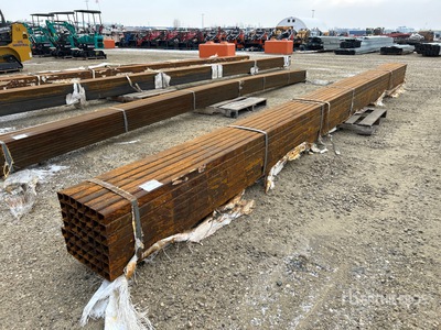 Quantity of (49) 24 ft x 2 in x 2 in Steel Square Tubing