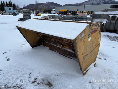 Vallee 8 ft Snow Pusher - Fits Wheel Loader