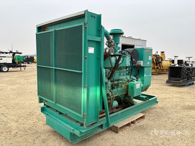 1990 Stamford UCI274M13 225 kVA Skid-Mounted 225 KVA Zestaw prądotwórczy