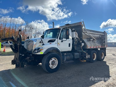 2009 International 7500 SBA 6x4 Snow Plow Truck