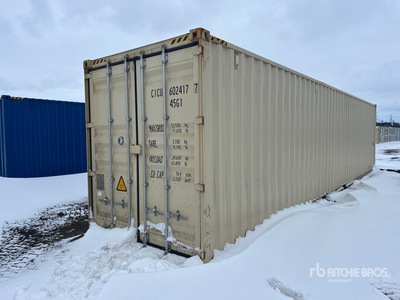 40 ft High Cube Lagercontainer