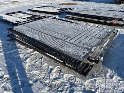 Quantity of (2) 20 ft Steel Bi-Parting Driveway Gate (Unused)