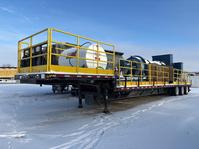 Asphalt Equip AEC-416 Aggregate Dryer Skid-Mounted