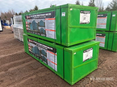 StanForge DT3061 30 ft x 60 ft Dual Truss Storage Building (Unused)