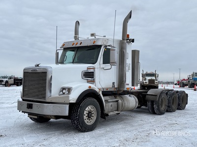 2015 Freightliner 122SD 8x6 Tri/A Sleeper Truck Tractor