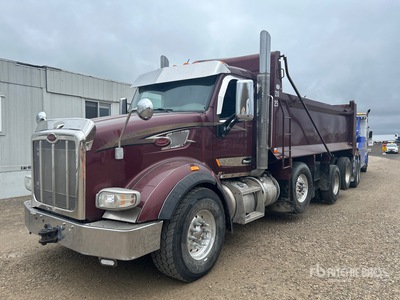 2017 Peterbilt 567 8x4 Tri/A Dump Truck (Inoperable)