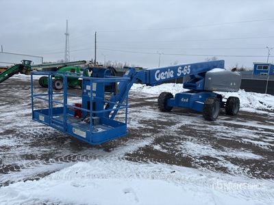 2003 Genie S-65 4WD Diesel Telescopic Boom Lift