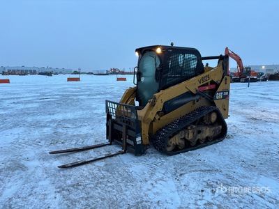 2014 Cat 259D Oruga cargadora compacta