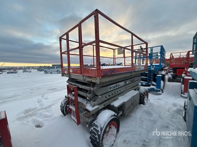 2007 Skyjack SJ7127 RT 4x4 Dual Fuel Scissor Lift (Inoperable)