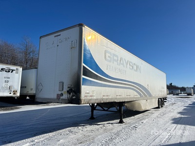 2015 Manac 53 ft x 102 in T/A Van Trailer