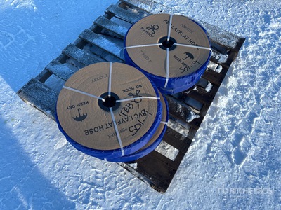 Quantity of (4) 2024 Powertek 2 in x 300 ft PVC Hose (Unused)