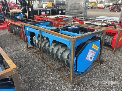 2025 Raytree RMDM72 72 in Drum Skid Steer Mulcher (Unused)