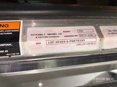 2023 Peterbilt 389 6x4 Ciągnik siodłowy T/A z kabiną sypialną