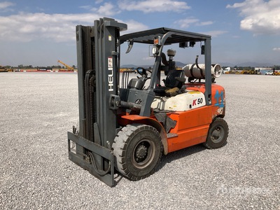 2021 Heli CPYD50-KU2K2 11000 lb Cushion Tire Montacargas / Forklift