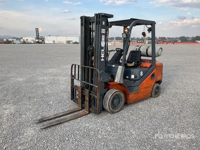 2019 Heli CPYD25-RC1H 5500 lb Cushion Tire Montacargas / Forklift