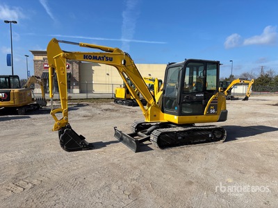 2020 Komatsu PC56-7 Mini Excavadora