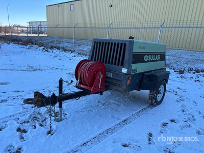 2017 Sullair 185 185 cfm Mobile Air Compressor