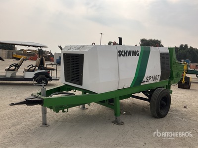 2024 Schwing SP1807 RMC Portable Betonpumpe