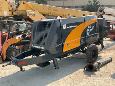 2025 Putzmeister BSA1407D Portable Concrete Pump (Unused)