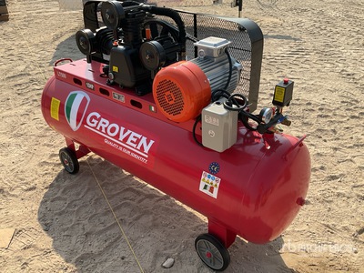 2025 Groven RT500LTR Electric 500 L Shop Compresor de aire (Unused)