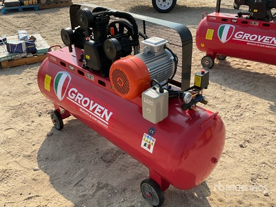 2025 Groven RT500LTR Electric 500 L Shop Compresor de aire (Unused)
