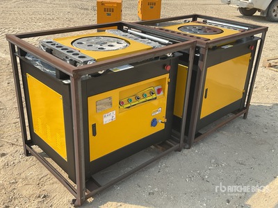 Quantity of (2) 2025 GGC GW52 Electric آلة ثني القضبان (Unused)