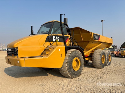 2007 Cat 740 を見 Articulated Dump Truck