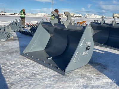 2025 SEC Cleanup 80" to fit ZX330 Excavator Bucket