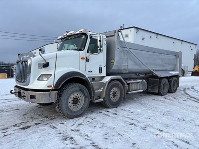 2017 International HX615 8x4 Twin-Steer を見 Dump Truck
