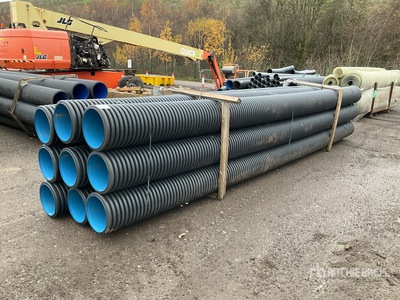 Quantity of (9) 6M Length Drainage Tuyau