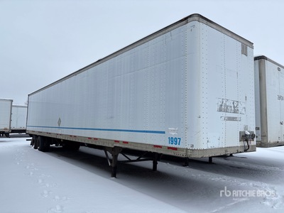 2007 Wabash 53 ft x 102 in T/A Gesloten aanhangwagen